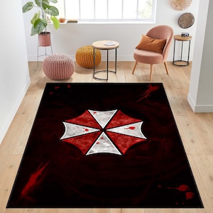 UMBRELLA, Resident Rug, Apocalypse, Gaming Gift Carpet