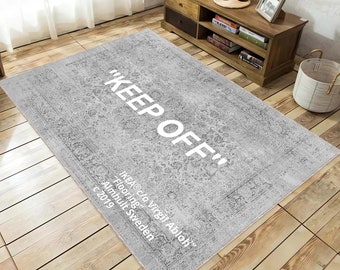 Keep Off, Off Rug, Keep Off Rugs, Keep, Off, Decor Rug, Cool Rug, Personalized CustomRug, Modern Keep Off Rugs