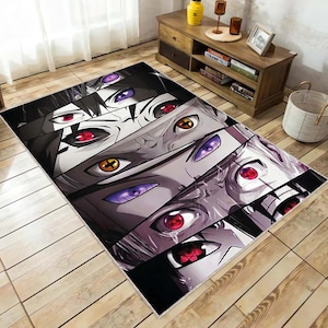 Anime Eye Pattern Carpet, Anime, Manga Rug