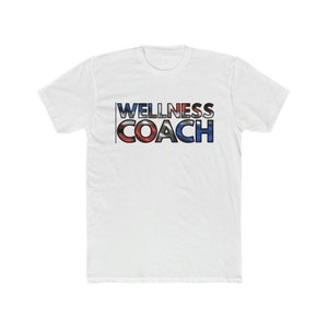 Dominican Flag Wellness coach T-shirt Men&#39;s Cotton Crew Tee