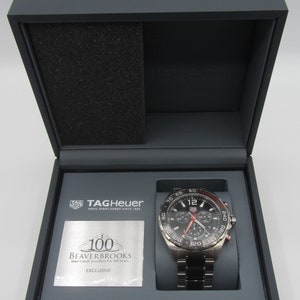 Tag Heuer Formula Watch Beaverbrooks 100 Year Exclusive