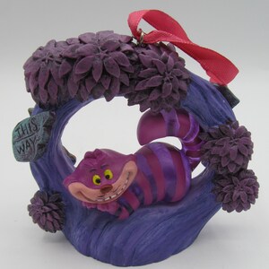 Disney Sketchbook Ornaments - Light up Cheshire Cat - Alice in Wonderland