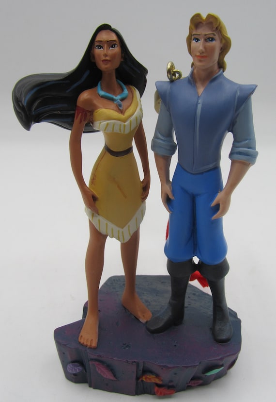 Disney Sketchbook Ornament Pocahontas and John Smith Legacy Pocahontas