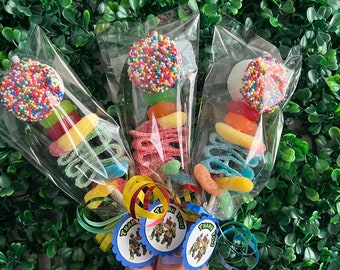 10+ Small Candy Kabobs Personalized Party Favors