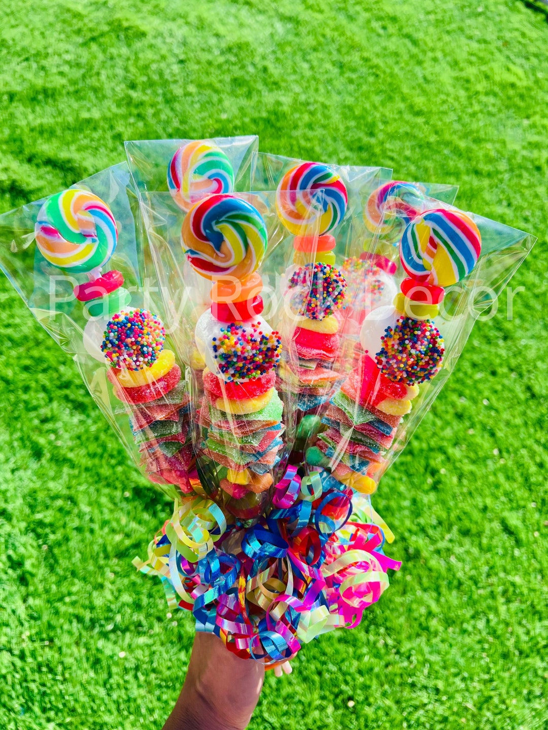 9 LARGE Candy Kabobs Etsy