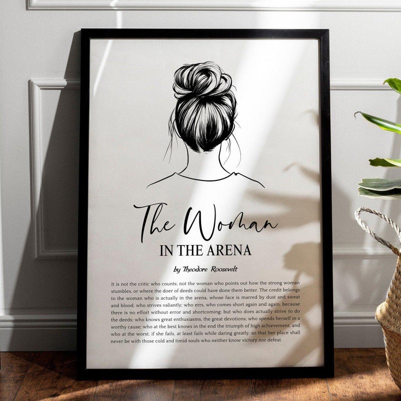 Female Empowerment Poster - Etsy