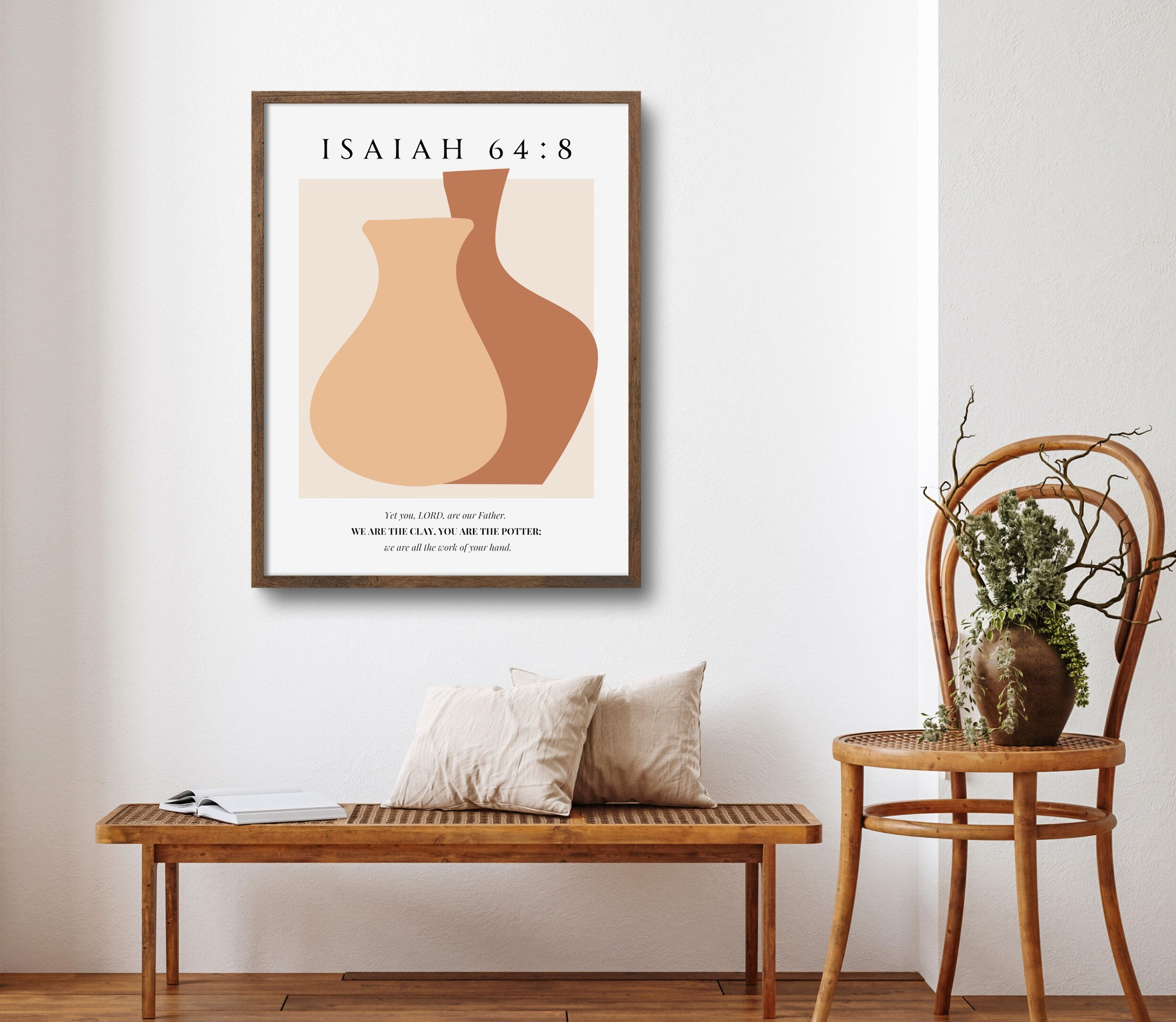Isaiah 64:8 PRINTABLE, We Are the Clay, You Are the Potter, *DIGITAL ...
