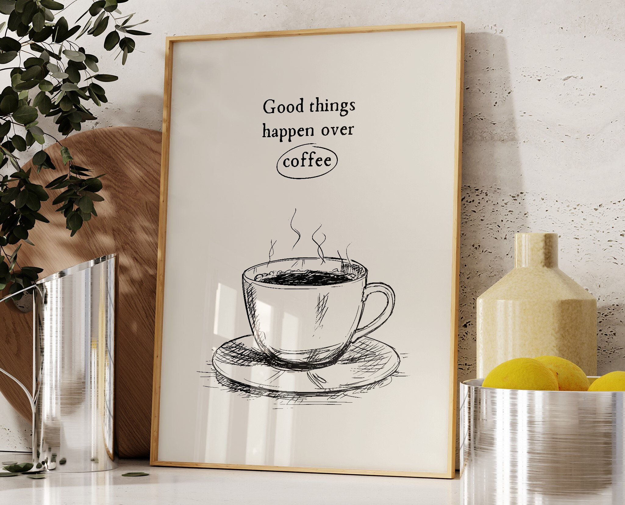 Happen Over Coffee - Etsy