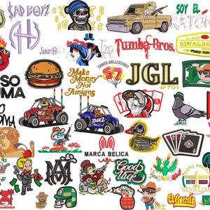 Embroidery Files for Hats, 150+ Ready to Embroider Designs - Etsy