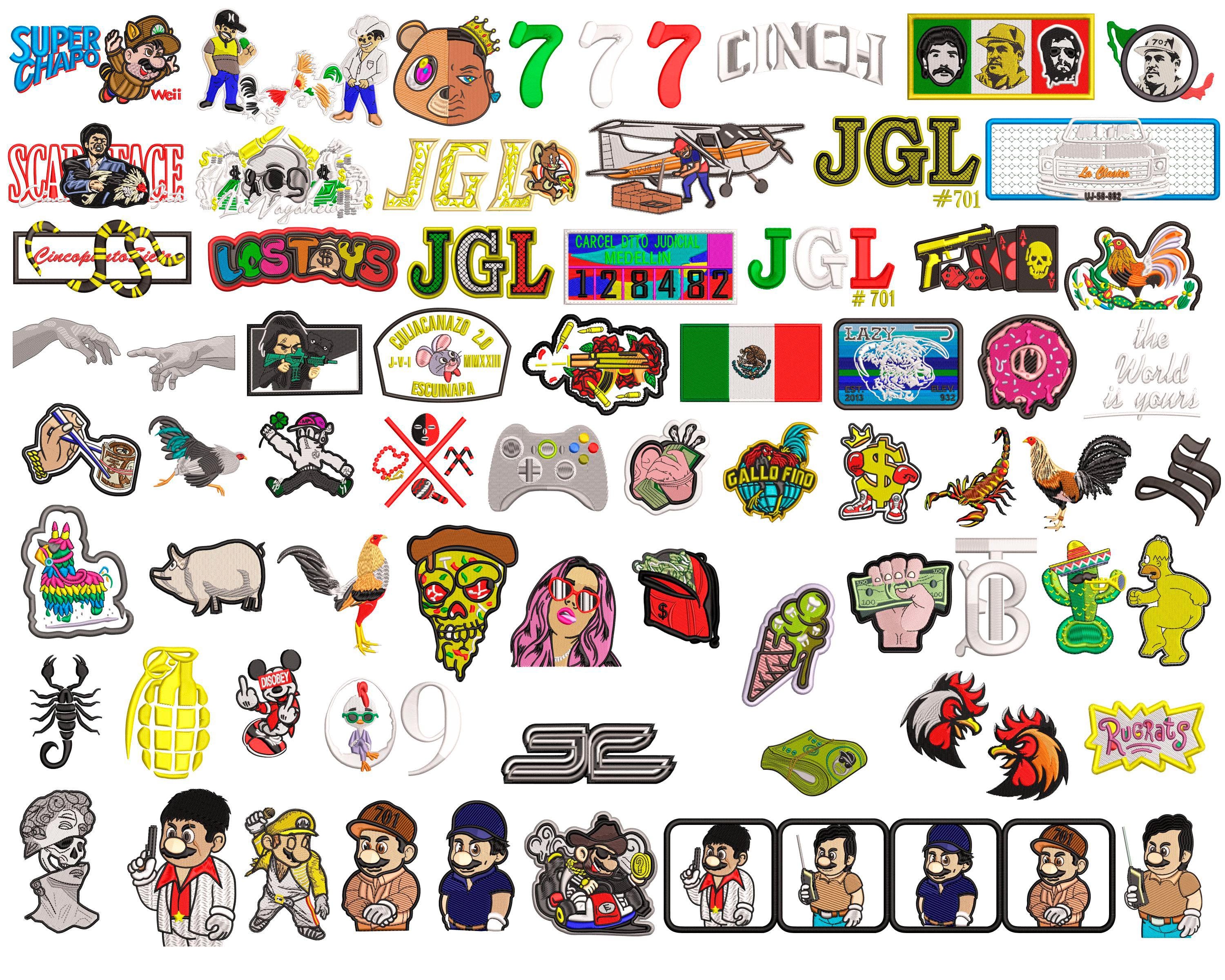Embroidery Files for Hats, 150+ Ready to Embroider Designs - Etsy