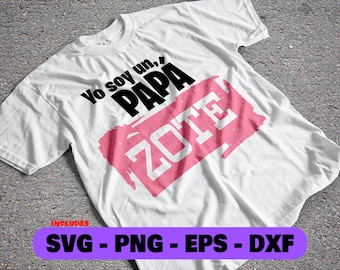 Papá PNG Shirt design, Papá SVG Cricut cut file, Father's Day Clipart, Papazote png design