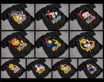 Girl Power T-Shirt PNG Designs, DTG, DTF, Sublimation (Digital Download)