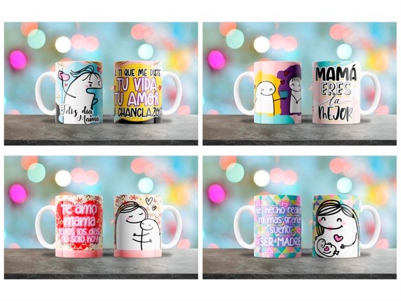 Mom Mug Designs, For 11 & 15oz coffee mugs, Diseño para taza de cafe, Sublimation Design, Plantilla para Sublimacion, Drink Mug Design