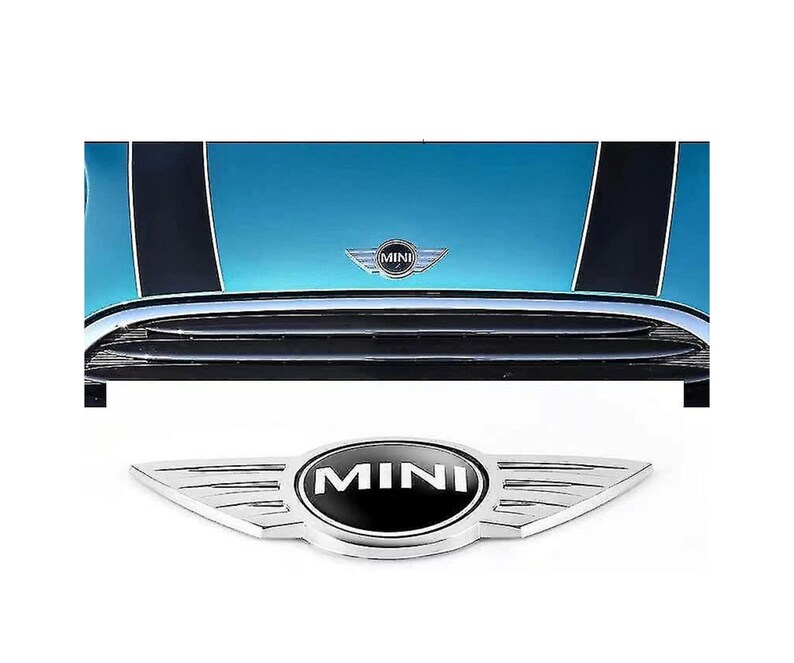 1 Insignia Mini Cooper en Métal Logo Insigne Emblème Noir Etsy España