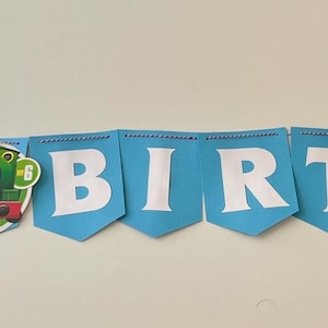 Thomas the Train Happy Birthday Banner