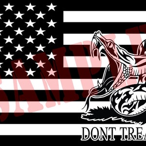 Dont Tread On Me American Flag