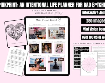 Pinkprint: an Intentional life planner for bad b*tches