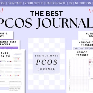 The Best PCOS Journal in Lavender. More Colors Available!
