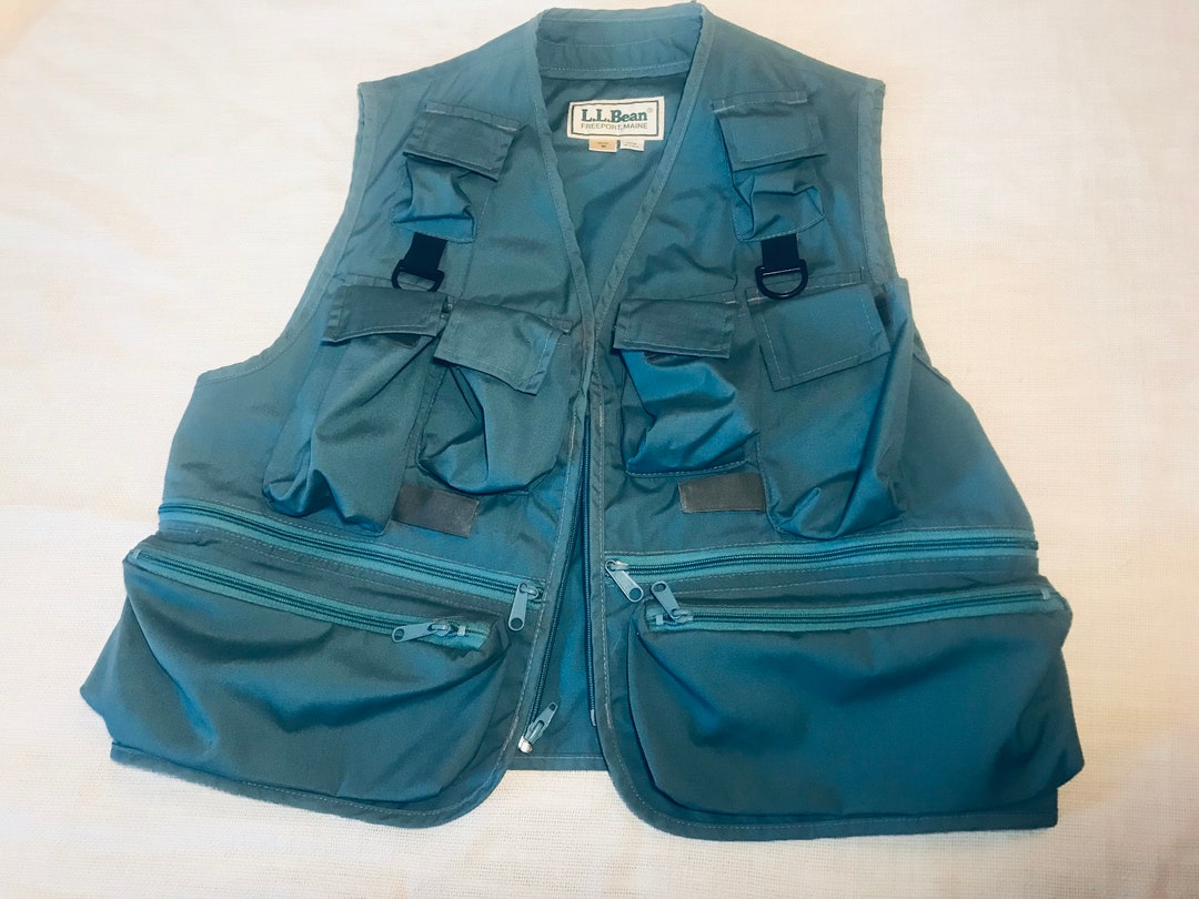 Vintage LL Bean Fly Fishing Vest Etsy