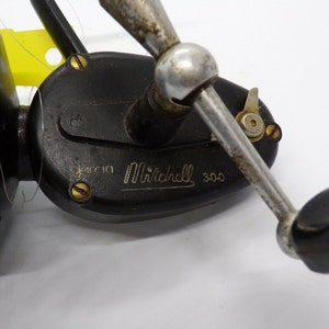 Late 1950s Mitchell Garcia 300 Spinning Fishing Reel -  Canada
