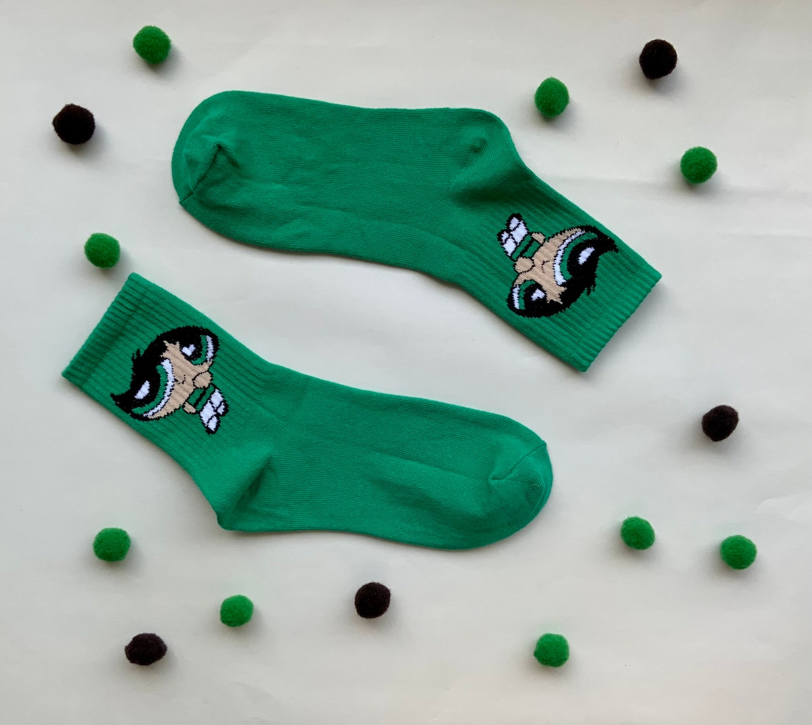 Powerpuff Girls Themed Sock Pack Perfect Gift Colorful Etsy