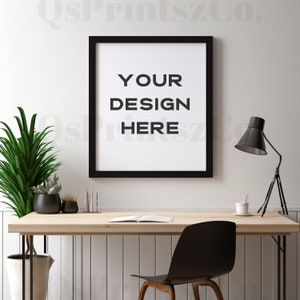 Frame mockup, Wall Art mock up, Interior mockup, Photo Frame, Frame Mockup, Mockup Frame, Boho Mockup, Wood Frame Mockup, Poster Mockup