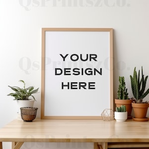 Frame mockup, Wall Art mock up, Interior mockup, Photo Frame, Frame Mockup, Mockup Frame, Boho Mockup, Wood Frame Mockup, Poster Mockup