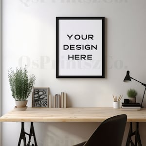 Frame mockup, Wall Art mock up, Interior mockup, Photo Frame, Frame Mockup, Mockup Frame, Boho Mockup, Wood Frame Mockup, Poster Mockup