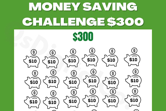 5 Euro Challenge for Saving Money Budget Planner