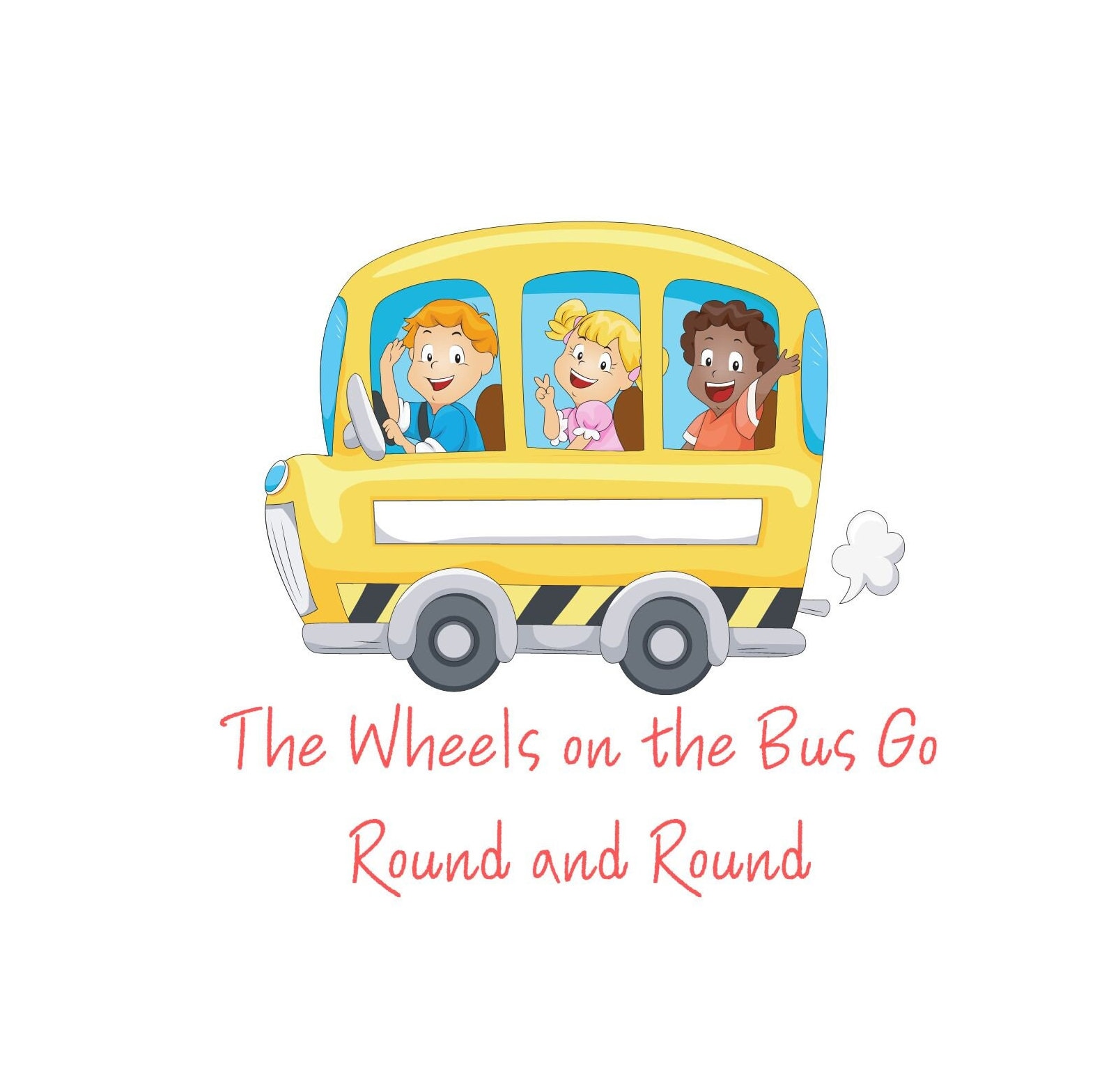 The Wheels on the Bus PNG File for Digital Download Etsy Ireland