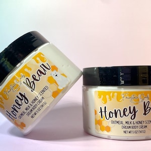 Honey Bear Dream Body Cream Handmade