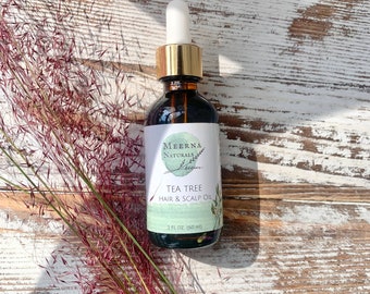 Tea tree hair and scalp oil , jojoba oil , rosemary oil , lavender oil , argan oil , almond oil.