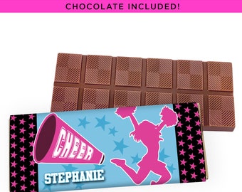 Cheer - Belgian Candy Bar 2 oz. Chocolate Bar + Custom wrapper Incl. Min. Order 12 Units