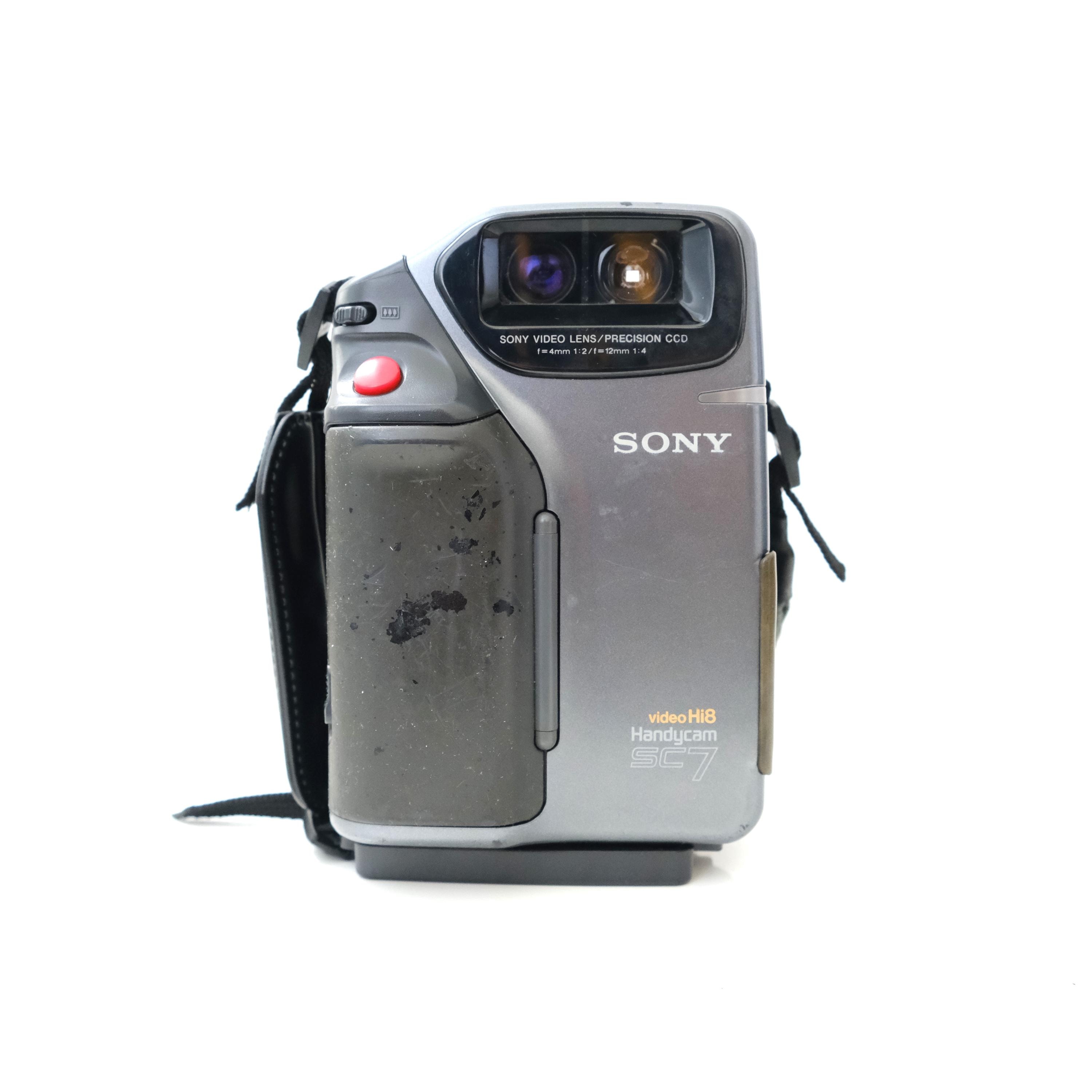 SONY VideoHi8Handycam CCD-SC7 ④ Sony Handycam CCD-SC7 Camcoder
