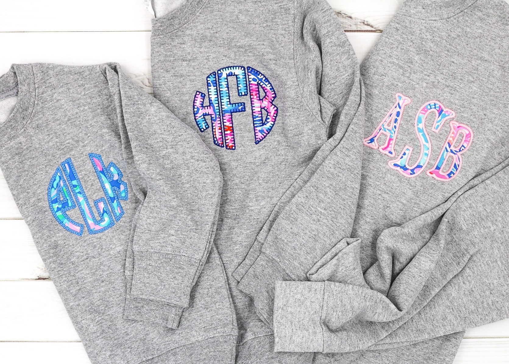 lilly pulitzer monogram Zipped Hoodie for Sale by GoldenGrayCo