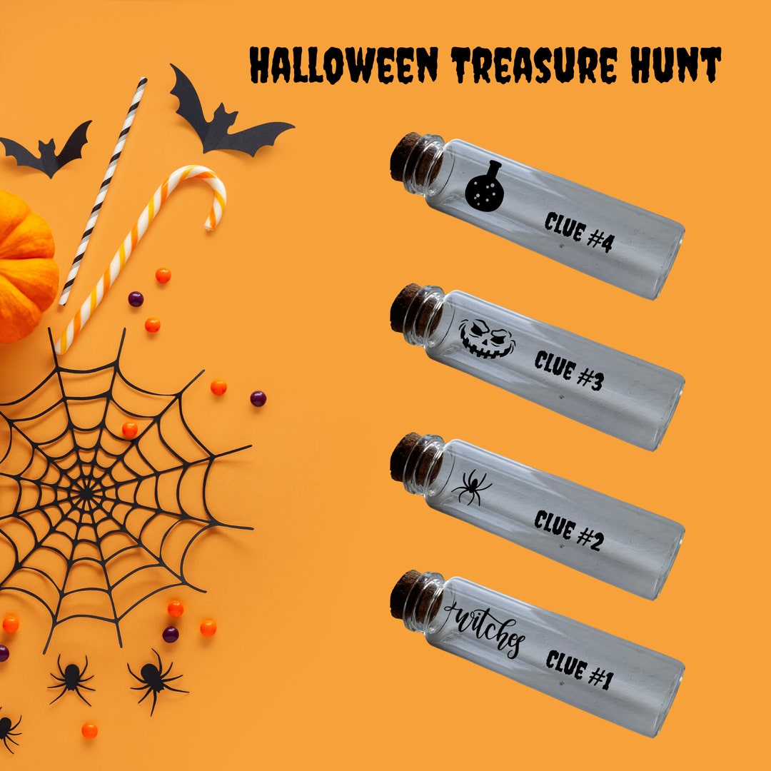 Halloween Treasure Hunt Available Custom or Standard, Check Description