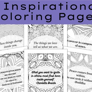 Mandala Coloring Pages, Inspirational Quotes, Motivational Sayings, Adult Coloring Pages