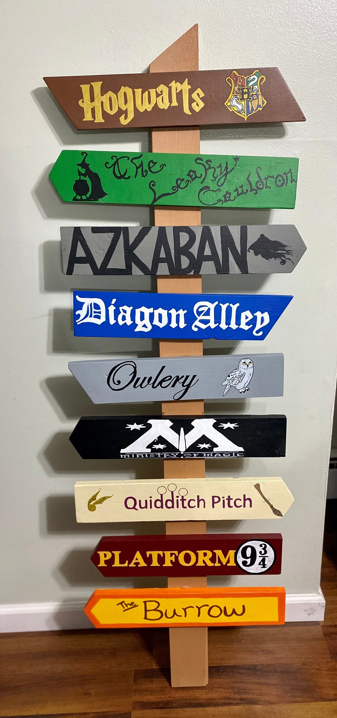 harry-potter-home-decor-directional-sign-etsy for Harry Potter Signs Printable Free Harry Potter Home Decor Directional Sign - Etsy for Harry Potter Signs Printable Free