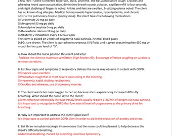 Hesi Case Study (NGN - MedSurg)