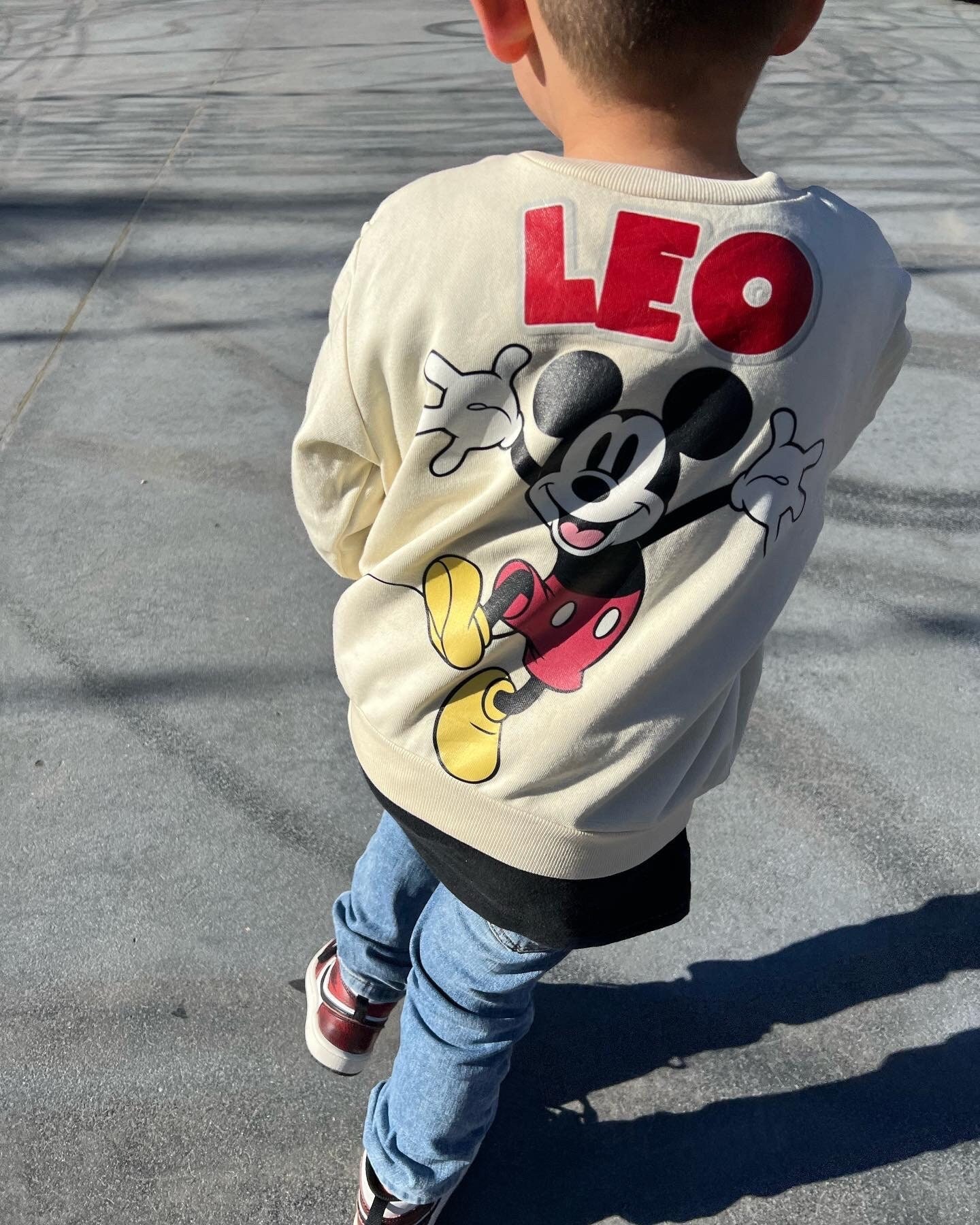 Kids Mickey Sweater - Etsy Singapore