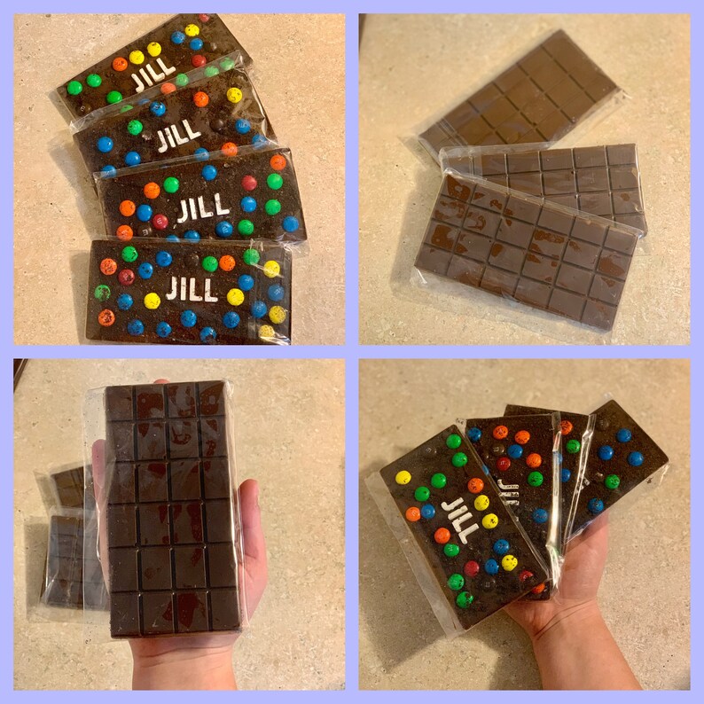 Personalized Name Chocolate Bar Custom Chocolate Bar Etsy