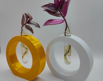 Estación de Propagación: Esquejes de Plantas Ecológicos para Decoración del Hogar, Regalo para Amantes de las Plantas
