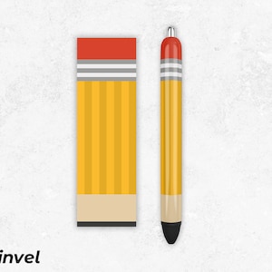 Pencil Pen Wraps Sublimation designs, Pen Wraps PNG, Epoxy Pen Wraps, Sublimation prints , PNG File Digital Download