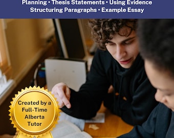Druckbarer Essay Planer, Vorlage und Handbuch