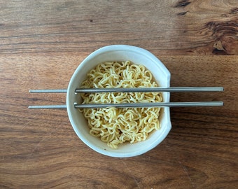 Handmade Noodle Bowl, Handmade ceramic bowl,