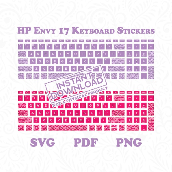Keyboard Stickers Hp - Etsy