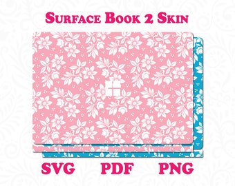 Microsoft Surface Book 2 Skins in 8 Multi-Farben Surface Laptop Case Surface Laptop Skins, sofortiger digitaler Download