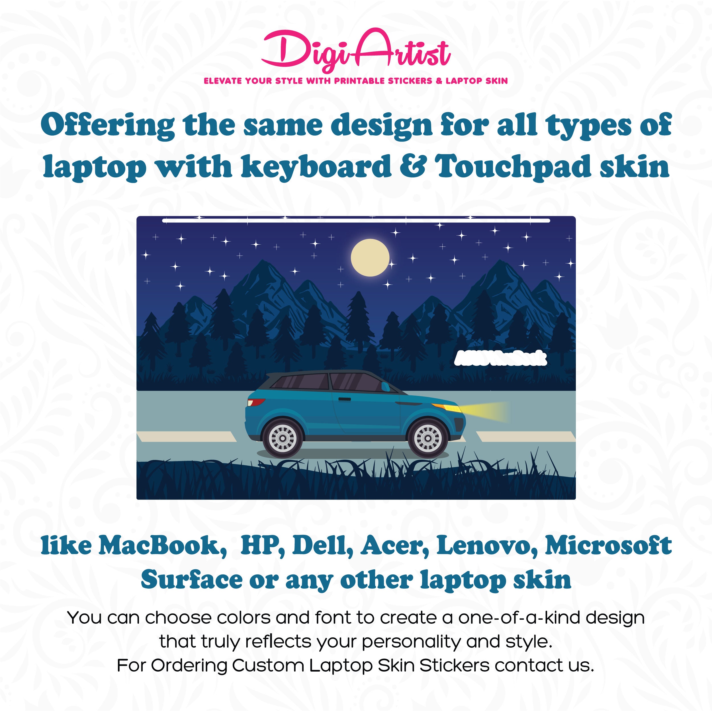 Asus Vivobook Skins Set of Asus Vivobook 15.6 Laptop Skins With