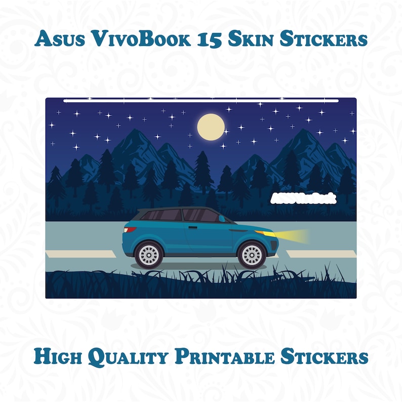 Asus Vivobook Skins Set of Asus Vivobook 15.6 Laptop Skins With