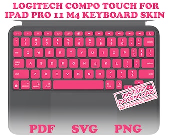 Magic Keyboard With Touch ID Model A2449 Vinyl Stickers